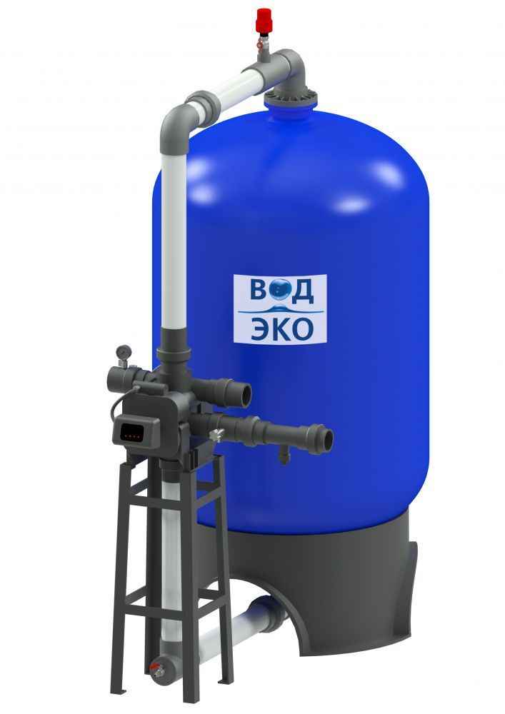Автоматическая установка фильтрации и обезжелезивания АКВАФЛОУ FR 1000/A-96B1