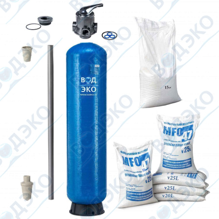 Установка фильтрации и обезжелезивания АКВАФЛОУ FR 120/F-56A