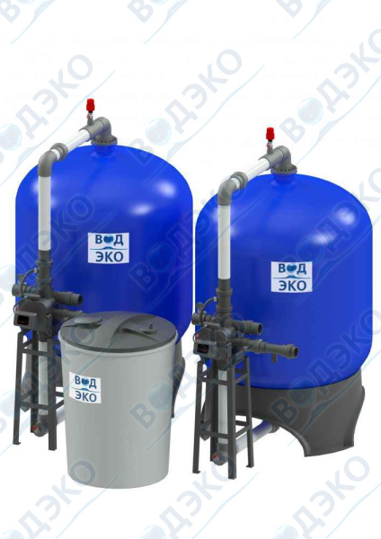 Установка умягчения АКВАФЛОУ SR 650/2-112A3